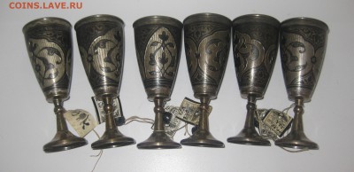 Фужеры 875 проба-6 штук - IMG_8354.JPG