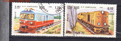 Кампучия 1984 паровозы - 28