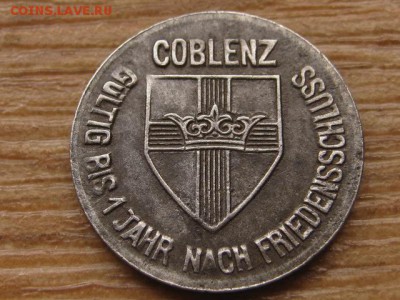 Нотгельд Coblenz 10 пф. 1919 Func80.1А до 25.05.16 в21.00М - IMG_5352.JPG