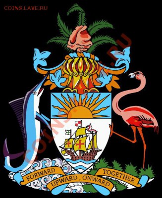 Монеты с Корабликами - 490px-Coat_of_arms_of_Bahamas.svg