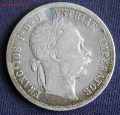 С 1 руб. АВСТРИЙСКАЯ ИМПЕРИЯ 1 флорин 1878г.  до 29.05 - IMG_1709.JPG