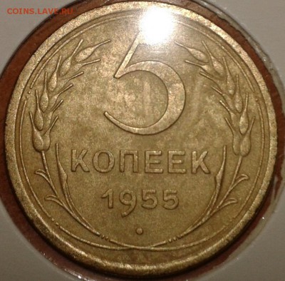 5 копеек 1955 года - 5коп55.1