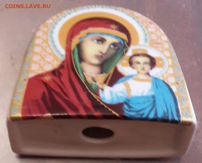 Богоматерь с Иисусом. Фарфор. Пасхальная Плакетка. Краснодар - 20160523_182545-1