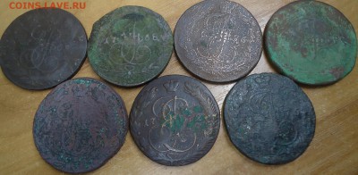 5 копеек 1763-1775ем-7 шт - DSC01819.JPG
