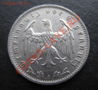 Третий рейх, 1935 А, 1 Rm, до 16.11 в 21-30 мск - 1935 -1ма