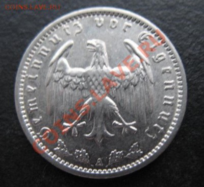 Третий рейх, 1937 А, 1 Rm, до 16.11 в 21-30 мск - 1937-1ма