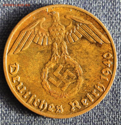 С 1руб. 3-й РЕЙХ 1 пфенниг 1940г."J" БРОНЗА до 30.05 в 22-00 - IMG_1161.JPG