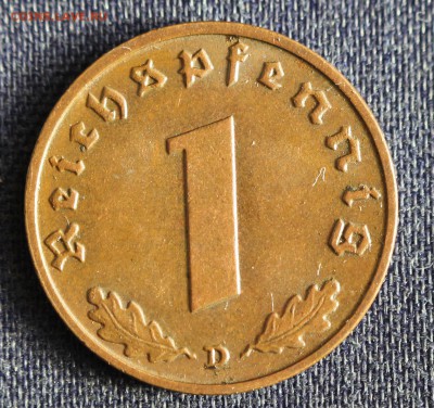 С 1руб. 3-й РЕЙХ 1 пфенниг 1938г."D" БРОНЗА до 30.05 в 22-00 - IMG_1164.JPG