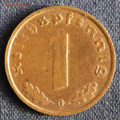 С 1руб. 3-й РЕЙХ 1 пфенниг 1938г."G" БРОНЗА до 30.05 в 22-00 - IMG_1168.JPG