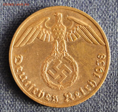 С 1руб. 3-й РЕЙХ 1 пфенниг 1938г."F" БРОНЗА до 30.05 в 22-00 - IMG_1173.JPG