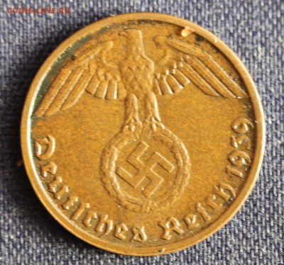 С 1руб. 3-й РЕЙХ 1 пфенниг 1939г."D" БРОНЗА до 30.05 в 22-00 - IMG_1177.JPG
