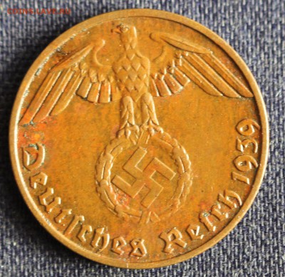С 1руб. 3-й РЕЙХ 1 пфенниг 1939г."B" БРОНЗА до 30.05 в 22-00 - IMG_1181.JPG