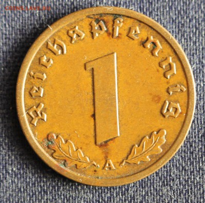 С 1руб. 3-й РЕЙХ 1 пфенниг 1939г."A" БРОНЗА до 30.05 в 22-00 - IMG_1182.JPG