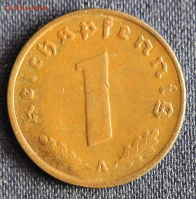 С 1руб. 3-й РЕЙХ 1 пфенниг 1937г."A" БРОНЗА до 30.05 в 22-00 - IMG_1190.JPG