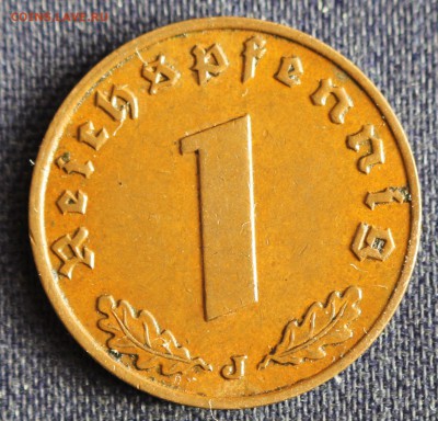 С 1руб. 3-й РЕЙХ 1 пфенниг 1937г."J" БРОНЗА до 30.05 в 22-00 - IMG_1192.JPG