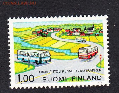 Финляндия 1978 автобусы - 77