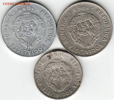 Румыния. 25 бани 1966, 1982и 15 бани  до 24.00 30.05.16 г. - Scan-160517-0059