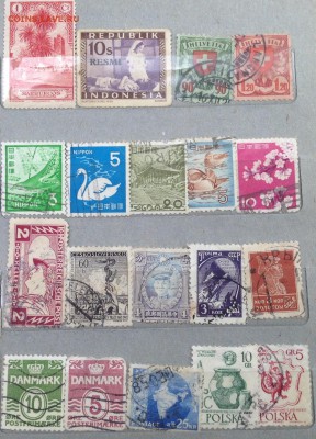 Марки СССР и инострань 30-50 годы - image