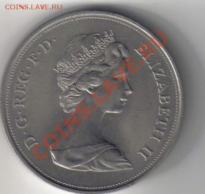 Британия 1 крона 1972 до 14.11 21.00мск - Британия 1 крона 1972-1