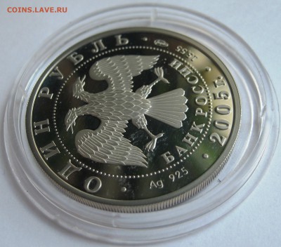 1 рубль, 2005, Красная Книга, Красный волк - IMG_3183.JPG