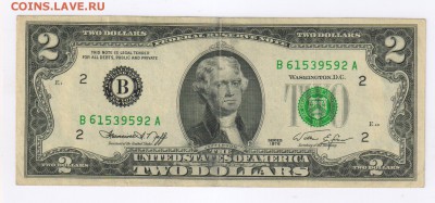 США - 2 доллара НЬЮ - ЙОРК до 31.05.2016г 21-00 - 2 доллара США 1976 г01