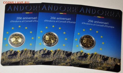 Андорра 2 евро 2014 «Андорра в Совете Европы» фикс 2500р - DSC_0050.JPG