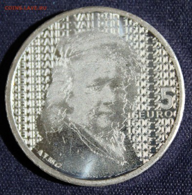 С 1 руб. НИДЕРЛАНДЫ 5 ЕВРО 2006г. РЕМБРАНДТ до 31.05 в 22-00 - IMG_1762.JPG