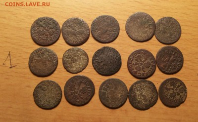 литовские 17в 15 шт  до 31 мая блиц - боратинки 15 1 2