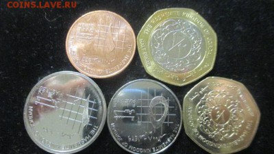 Иордания набор 5 монет Фикс - Иордания2.JPG