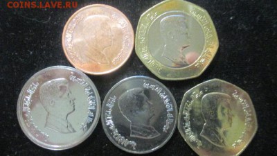 Иордания набор 5 монет Фикс - Иордания.JPG