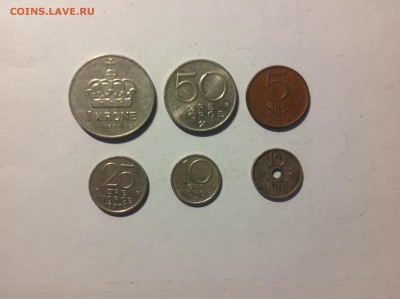 НОРВЕГИЯ 6 МОНЕТ - 1 (4)