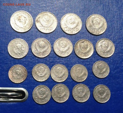 18 монет СССР с 1932 по 1957 - image