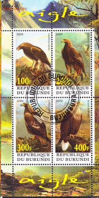 Бурунди 2009 хищные птицы - 91
