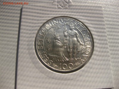 ЧЕХОСЛОВАКИЯ,100 крон 1948г(600 лет универс.)!до 29.05.2016 - IMG_3906.JPG