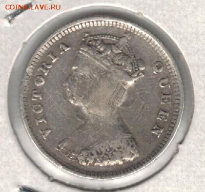 Ag Гонконг 10 центов 1885 ДО 31.05.16 В 22.00МСК - 5-г