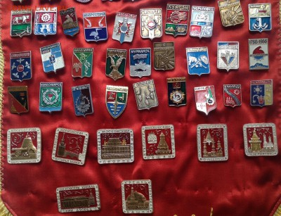 Знаки по Фиксу 15 р авиация и гербы - image