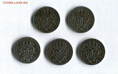 2 эре Швеция 1942,1943,1948,1949,1950 31.05.16 21:40 - img207
