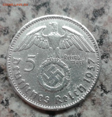5 рейх марок-1937 год"Гиндербург",(VF)-до 1.06.2016г. - 2016-05-27 15.09.32
