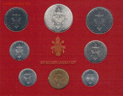 ВАТИКАН НАБОР 1976 ДО 02.06.16 В 22.00МСК (В643) - 4-ват76