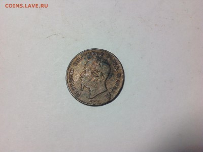 5 ЧЕНТЕЗИМО 1861г. ИТАЛИЯ, - 1 (57)