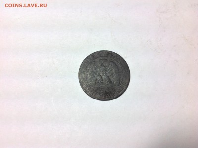 5 САНТИМОВ 1855г. ФРАНЦИЯ, - 1 (61)
