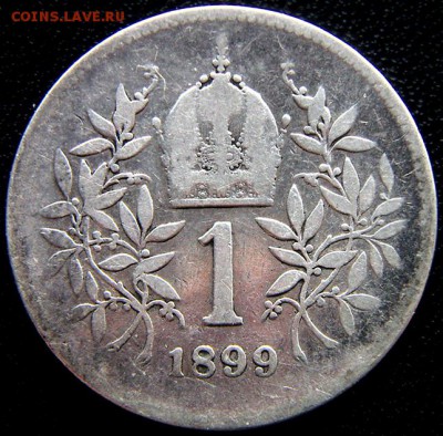 Австрия_серебряная крона 1899; до 29.05_22.10мск - 12251