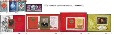 СССР 1976-1977. ФИКС - 1.1977. Блоки
