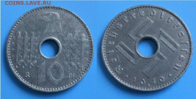Германия 10 пф Оккупация 1940г до 30.05. 22-00 мск - 6.JPG