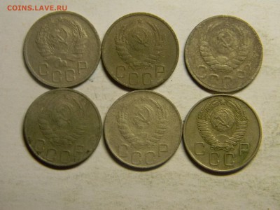 20 коп 1936-1957 6 шт. до 31.05 в 21.30 по москве - Изображение 279