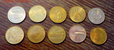 СЛОВЕНИЯ - комплект толарев 10 штук до 5.06, 22.00 - Словения набор толарев 10 шт_1