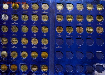 Альбом-планшет картонный для Жетонов Питерского Метрополитен - Для жетонов альбом2