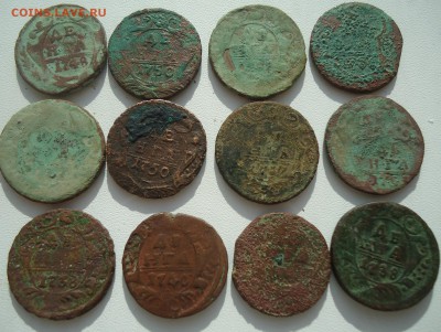 ДЕНЬГА 1736-1750  12 ШТУК - DSC01827.JPG