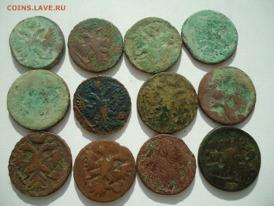 ДЕНЬГА 1736-1750  12 ШТУК - DSC01826.JPG