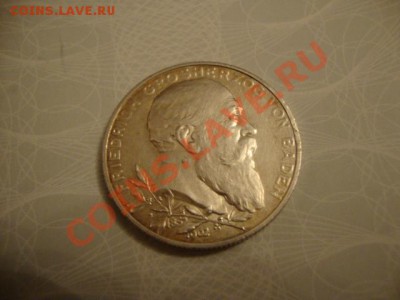 Талер 1861 г.  на оценку...другие монеты на оценку - Baden1ok.JPG